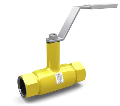 Кран шаровый резьбовой LD КШЦМ Gas 020.040.Н/П.02. стальной ст 20 Ду20 Ру40 МПа в Томске