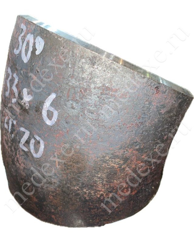 Отвод 45-57х5 ст.09г2c 45 град. 2 исп. ГОСТ 17375-2001 МС01 в Томске