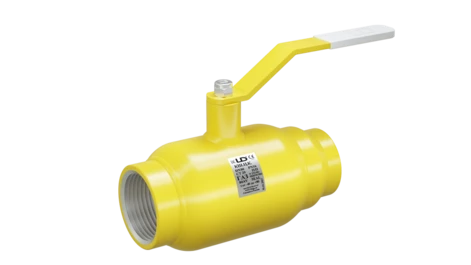 Кран шаровый LD КШЦК Gas 050.040.Н/П.02. (приварка/муфта) стальной ст.20 Ду50 Ру40 МПа в Томске