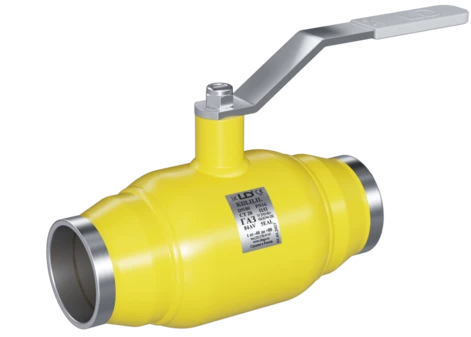 Кран шаровый LD КШЦП Gas 150.025.П/П.02. стальной ст.20 Ду150 Ру25 МПа в Томске