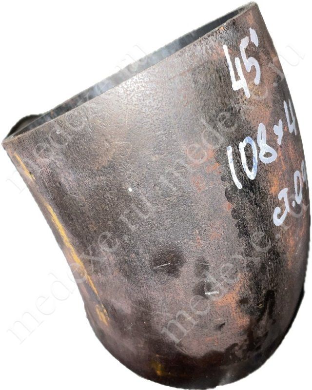 Отвод 45-108х4 ст.09г2с 45 град. 2 исп. ГОСТ 17375-2001 МС01 в Томске